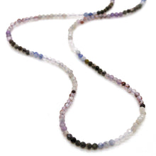 Load image into Gallery viewer, Delicate and Dainty Faceted Stone Short Necklace -E-
