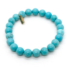 Load image into Gallery viewer, Turquoise 8mm Stretch Bracelet -Stone Collection-
