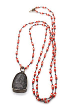 Load image into Gallery viewer, Buddha Necklace 39 - Long Buddha Crochet Necklace - One of a Kind -
