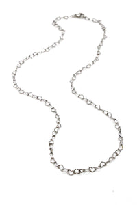 Delicate Heart Chain Necklace N2-2437 -French Flair Collection-