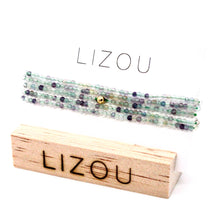 Load image into Gallery viewer, Delicate Faceted Mini Semi Precious Stone Beaded Necklace - N9-106
