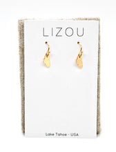Load image into Gallery viewer, Lake Tahoe Gold Plate Small Charm Earrings - E9-200 GSLT
