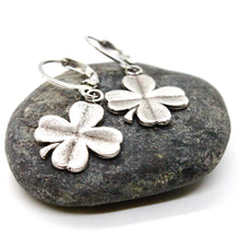 Load image into Gallery viewer, Lucky Shamrock Small Earrings
