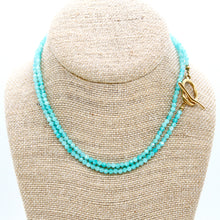 Load image into Gallery viewer, Luxury Faceted Long Amazonite Necklace or Bracelet - N9-314
