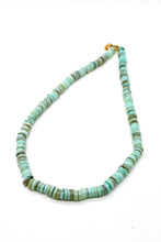 Load image into Gallery viewer, Turquoise Mother of Pearl Necklace -French Flair Collection-
