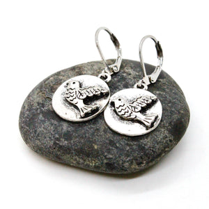 Flying Dove Small Earrings