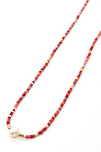 Load image into Gallery viewer, Freshwater Pearl and Miyuki Seed Bead Necklace N8-022 -Seeds Collection-
