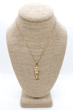 Load image into Gallery viewer, Delicate Articulated Gold Fish Necklace - N2-2564
