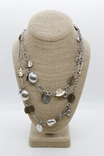 Load image into Gallery viewer, Two Tone Very Long Chain Necklace - N3-045
