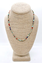 Load image into Gallery viewer, African Turquoise and Mixed Stone Necklace -French Flair Collection-
