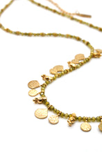 Load image into Gallery viewer, Short Mini Delicate Charm Green Zircon Necklace - N2-2610Z
