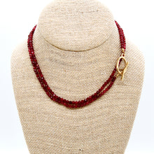 Load image into Gallery viewer, Luxury Faceted Long Ruby Necklace or Bracelet - N9-300
