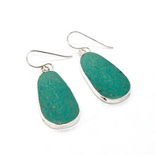 Load image into Gallery viewer, American Indian Sterling and Turquoise Navajo Earrings
