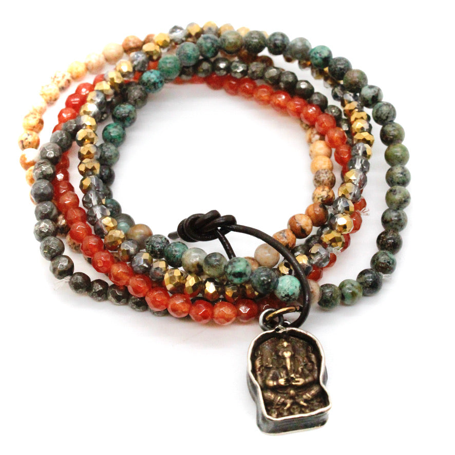 Buddha Bracelets 24 One of a Kind -The Buddha Collection-