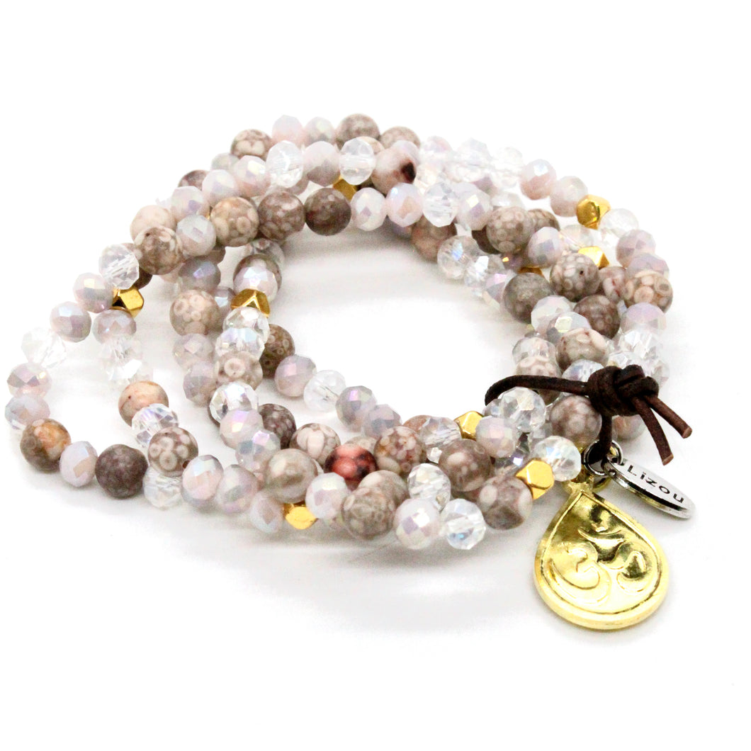 Mixed Stones Buddha Bracelet -Buddha Collection-