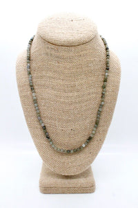 Faceted Labradorite Stretch Necklace or Bracelet - NS-LB