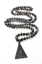 Load image into Gallery viewer, Black Buddha Stone Necklace -Buddha Collection-
