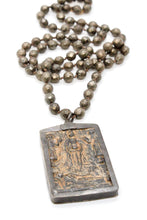 Load image into Gallery viewer, Large Buddha Necklace on Pyrite -Buddha Collection-
