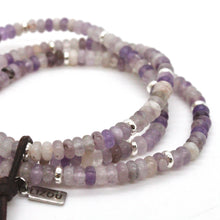 Load image into Gallery viewer, Amethyst + Silver Bracelet Bundle
