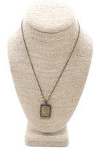 Load image into Gallery viewer, Buddha Necklace 30 - Gold Beads with Buddha Charm - One of a Kind -
