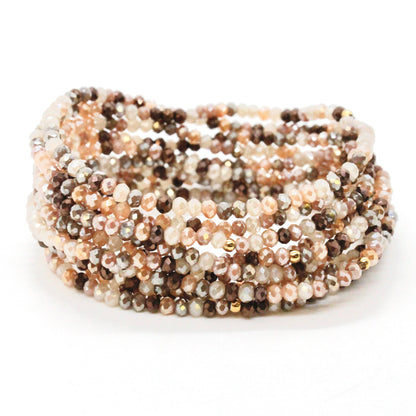 Delicate Crystal Mini Stack Bracelet - BC-218