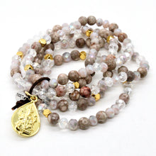 Load image into Gallery viewer, Mixed Stones Buddha Bracelet -Buddha Collection-
