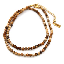 Load image into Gallery viewer, Short Picture Jasper Stone Necklace - N9-200PJ

