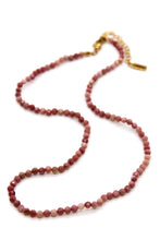 Load image into Gallery viewer, Short Rhodochrosite Stone Necklace - N9-200RC
