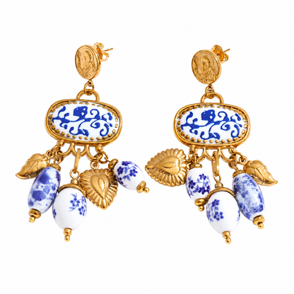 Sample Sale Item - Ceramic Earrings - SS17