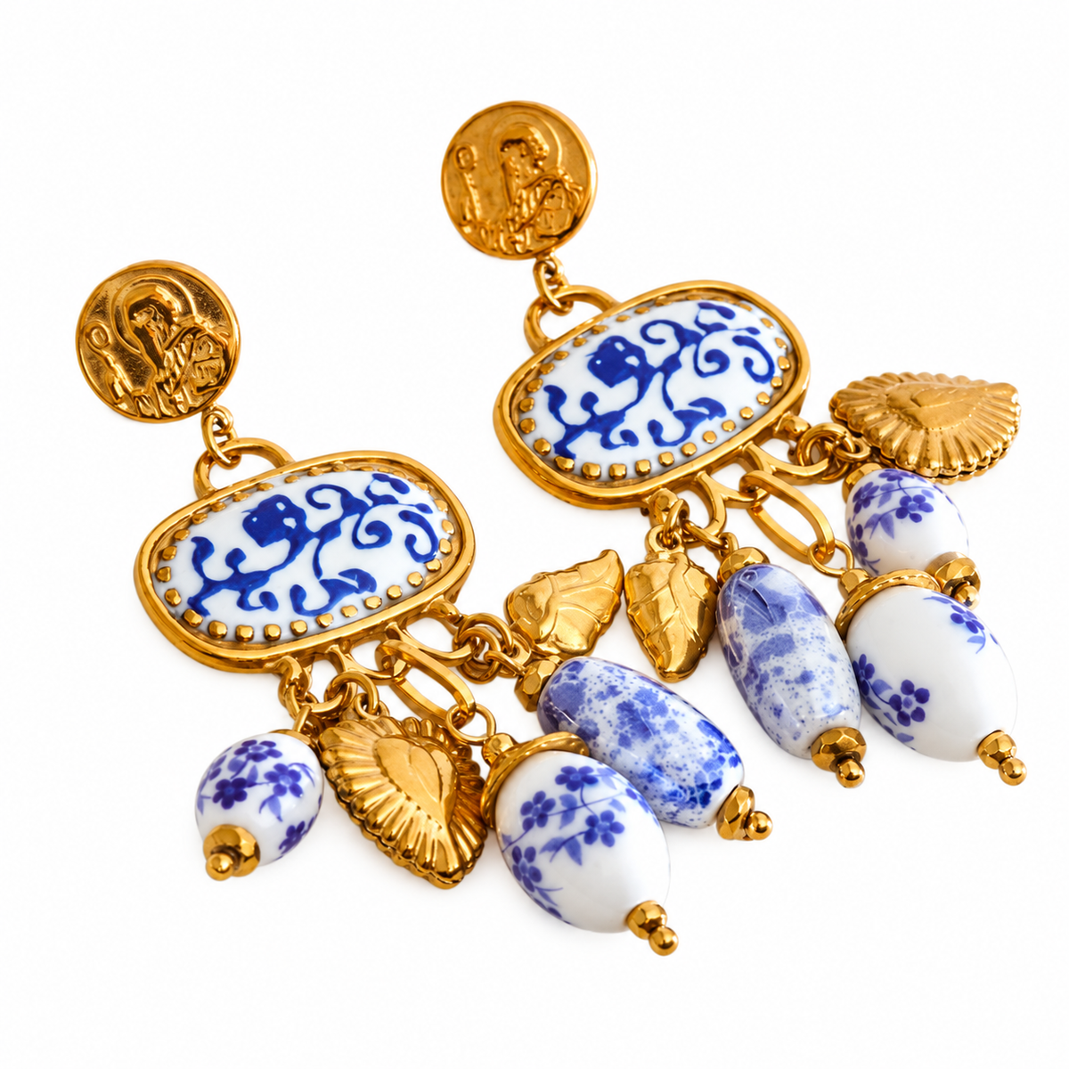 Sample Sale Item - Ceramic Earrings - SS17