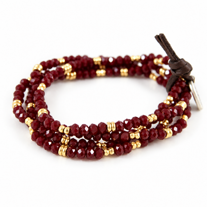 Delicate Crystal Mini Stack Bracelet - BC-021