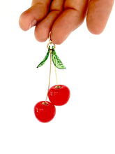 Load image into Gallery viewer, Beautiful Summer Cherry Earrings - E5-001
