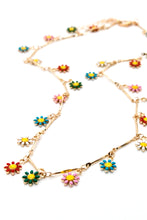 Load image into Gallery viewer, Flower Charm Chain Necklace -French Flair Collection-
