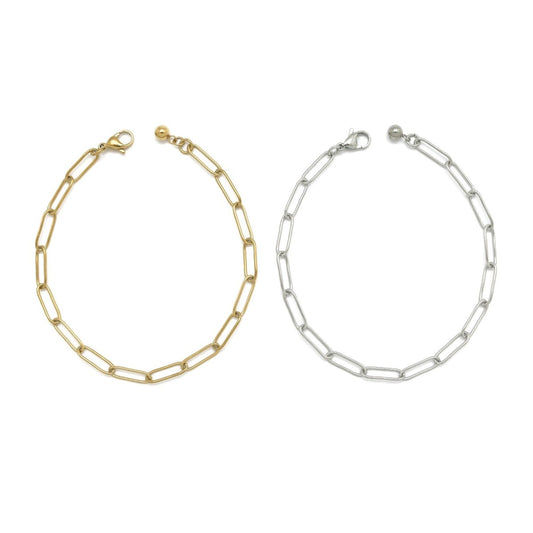 Plain Chain Bracelet - B4-034