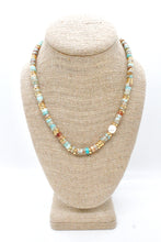 Load image into Gallery viewer, Jasper Rondelle Bead Necklace -French Flair Collection-
