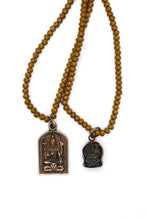 Load image into Gallery viewer, Crystal Stretch Necklace with Small Buddha -Buddha Collection-
