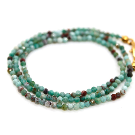Short Mini Phoenix Stone Necklace - N9-200PS