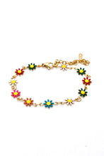 Load image into Gallery viewer, Field of Flowers Chain Bracelet -French Flair Collection-
