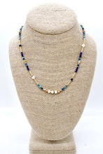 Load image into Gallery viewer, Lapis and Freshwater Pearl Necklace -French Flair Collection-
