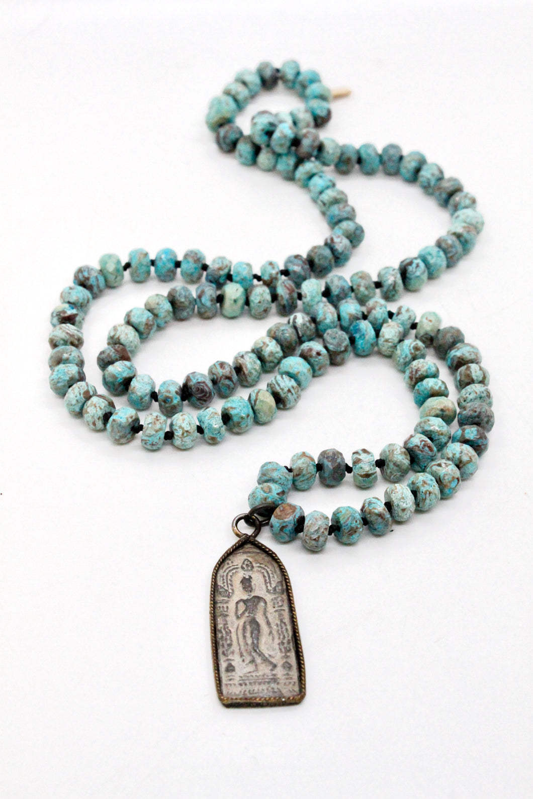 Jasper Buddha Necklace -Buddha Collection-