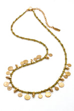 Load image into Gallery viewer, Short Mini Delicate Charm Green Zircon Necklace - N2-2610Z
