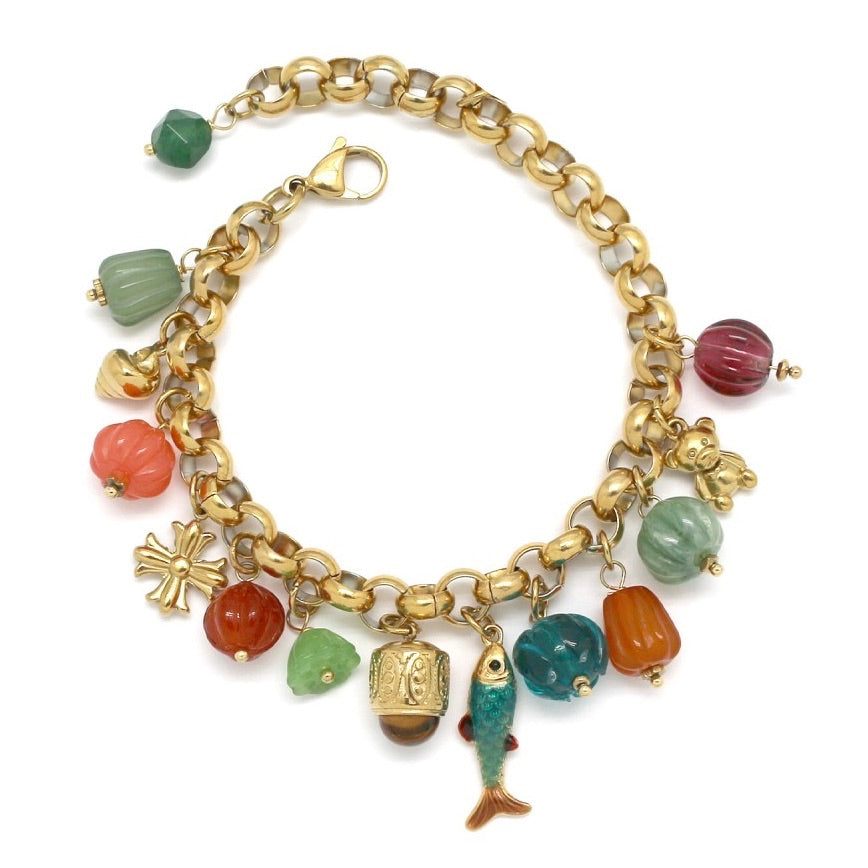 Beautiful Charms and Baubles Fish Bracelet - B4-023