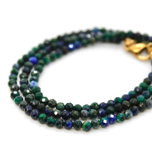 Short Phoenix Lapis Stone Necklace - N9-200PL