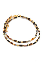 Load image into Gallery viewer, Tiger&#39;s Eye Mix Necklace -French Flair Collection-
