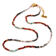 Load image into Gallery viewer, Short Gradient Stone Necklace - N9-200G19
