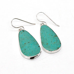 American Indian Sterling and Turquoise Navajo Earrings