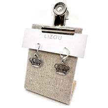 Load image into Gallery viewer, Royalty Small Earrings - E9-049

