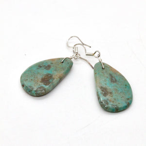 Small Turquoise Navajo American Indian Earrings