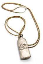 Load image into Gallery viewer, Buddha Necklace 5 - Reversible African Beads - One of a Kind -
