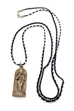 Load image into Gallery viewer, Buddha Necklace 48 - Long Buddha Crochet Necklace - One of a Kind -
